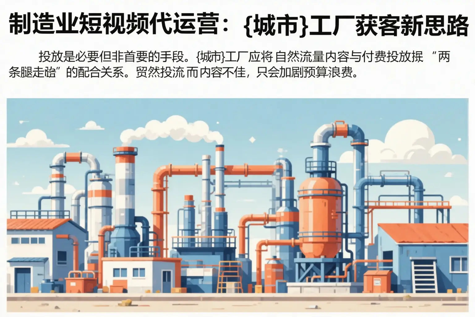 制造业短视频代运营:洛龙工厂获客新思路